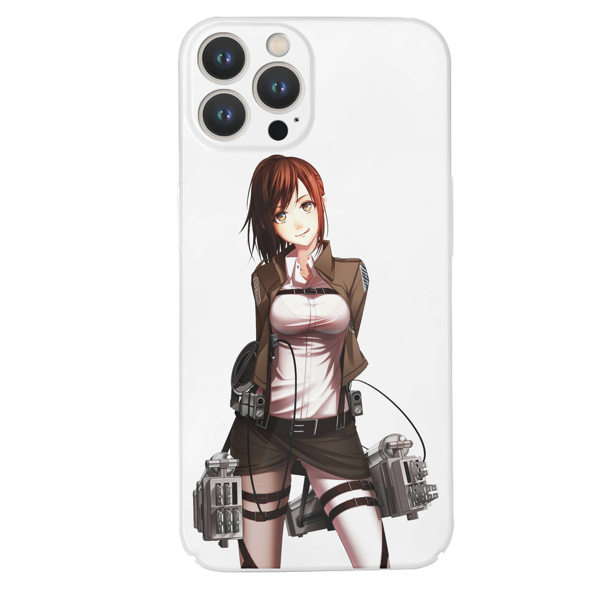 （画像用） 進撃の巨人 サシャ·ブラウス Attack on Titan Sasha Blaus 【iPhone 14シリーズ対応】ハードケース